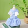 Adorable Dog Wings Skirt Comfortable Puppy Princess Dress Fashion Cat Vest Harness  Spring Summer