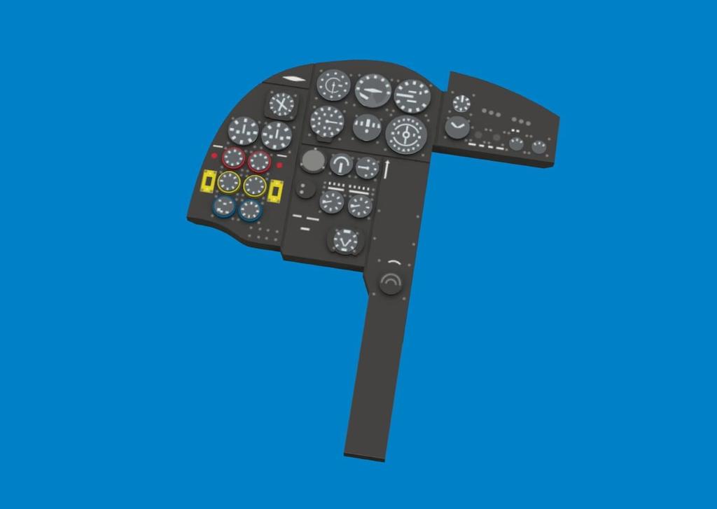eduard Look Mosquito B Instrument Panel Plastic Model Parts EDU674033 1/72 D.H. Mk.4/PR Mk.4 (for Tamiya) (Airplane)