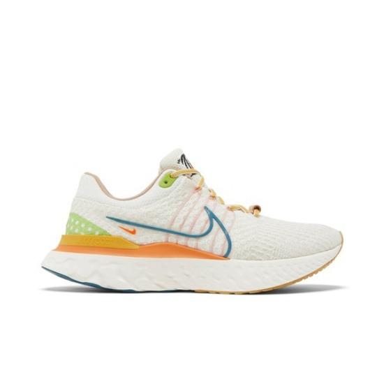 Nike React Infinity Run Flyknit 3 Sail Hot Curry Men's DV1744-141