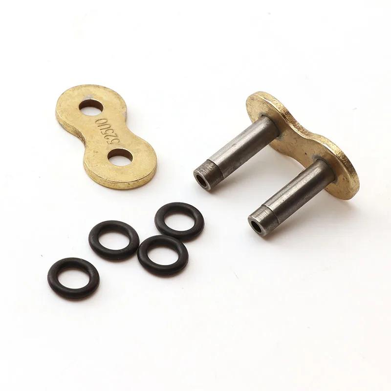 Motorcycle chain buckle link 420 428 520 525 530 heavy duty chain connector main joint link with O-ring chain lock