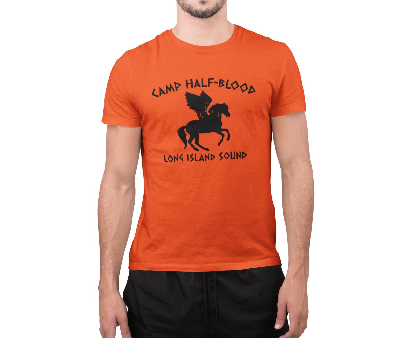 Inspired by Camp Half Blood Book Lover Nerd Novelty Amazing T Shirt S