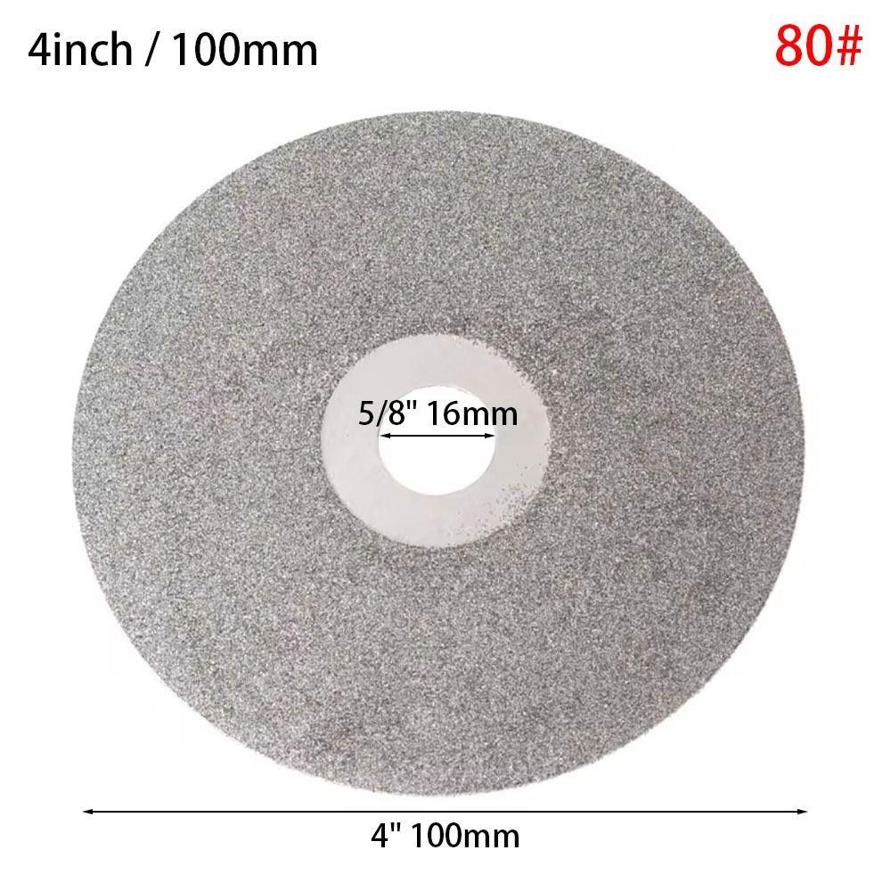 1Pcs Diamond Coated Diamond Grinding Disc 80-3000Grit Abrasive Disc Grinding Wheels 4inch 100mm Woodworking Tool