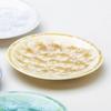 Kyoto Kiyomizu Pottery Plate Set of Flower Crystal KTA369 Ware, Ware, Kiln, (set 5),