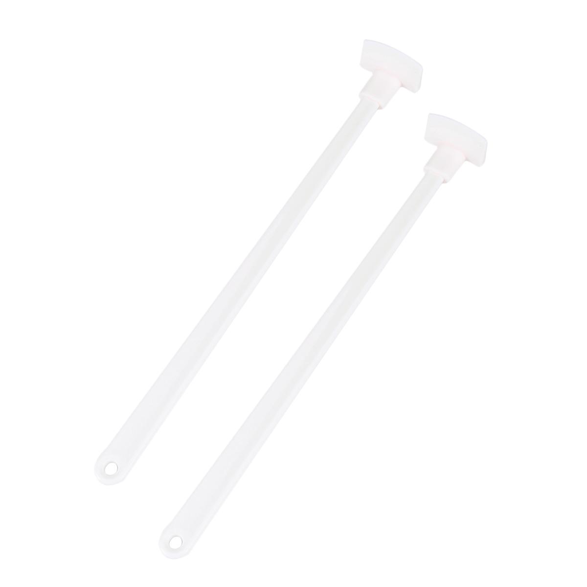 

2 шт. Кондитерский скребок для длинных бутылок для джема, соуса, кетчупа, шпатель, модель с длинной ручкой для торта, инструмент для выпечки (белый) 2pcs белый