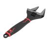 10 Inch Wide Mouth Adjustable Wrench CrV Steel Deep Jaw Manual Repair Spanner for Home Garage