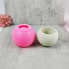 Blumentopf Silikonform Beton Zement Pflanztopfform Blumentopf Epoxidharzform Make-up Pinselhalter Organizerform