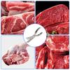 Professional Stainless Steel Rib Membrane Remover Tool Ergonomic Handle For Barbecue Preparation And Kitchen Use