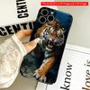 2DFlat Moonlit Tiger Roar In Forest All Inclusive Film Hard iPhone Case, Compatible with iPhone 18 Pro Max 17 16 15 14 13 12 11