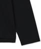 Noir Silky Blended Crew Neck T-Shirt (Black)