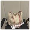 1Pc Trendy Spring New Women's Shoulder Bag, Fashionable, Simple, Versatile Handbag, Water-repellent PU Leather Bag