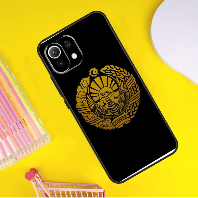 

Чехол Флаг Узбекистана для Xiaomi 14 13 Ultra 11T 12T 13T 14T Pro POCO X7 Pro X3 X5 F3 F5 F6 M6 X6 Pro POCO X5