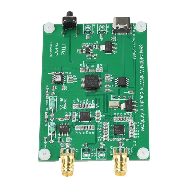 Spectrum Analyzer USB LTDZ_35M-4400M Spectrum Signal Source RF Frequency Domain Analysis Tool Sweep Bandwidth 35mHz-4400mHz