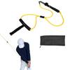 Golf Swing Training Rope Trainer Golf Swing Strengthener Elastic Pull Rope Trainer Resistance Band Golf Practice Trainer