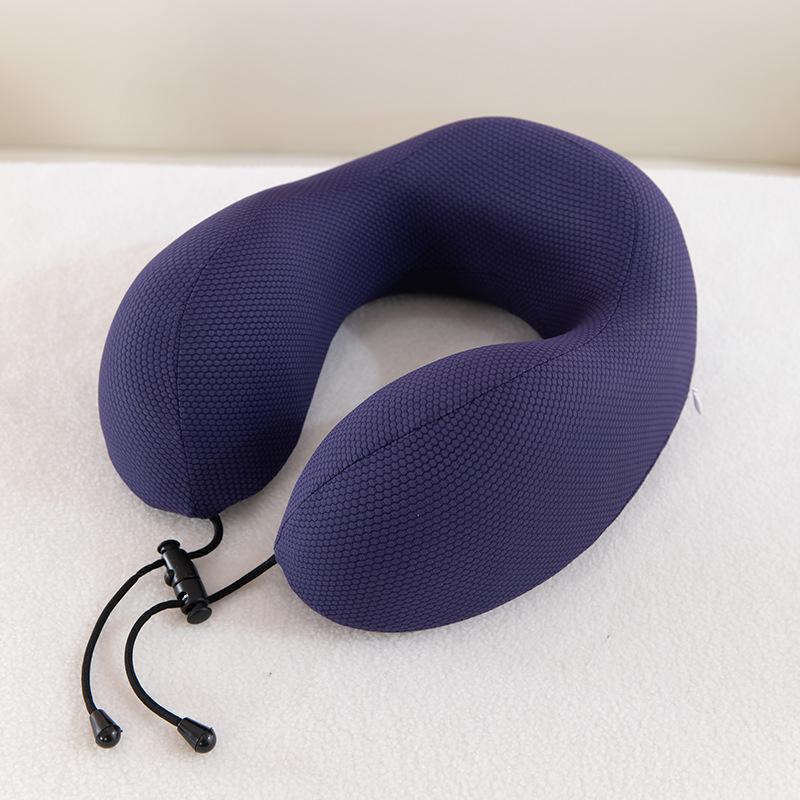 All Seasons Universal Ice Silk Memory Foam U-shaped Pillow Hump Travel Pillow Can Store Travel Neck Pillow U-shaped Pillow Japanese U-shaped Pillow