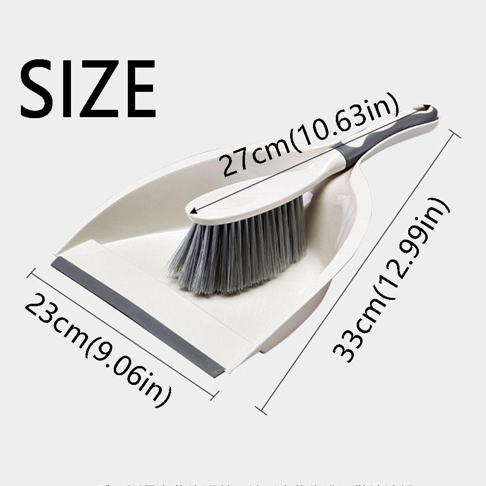 Handheld Mini Dustpan and Brush Set Compact Handheld Sweeping Brush  Keyboard Cleaning
