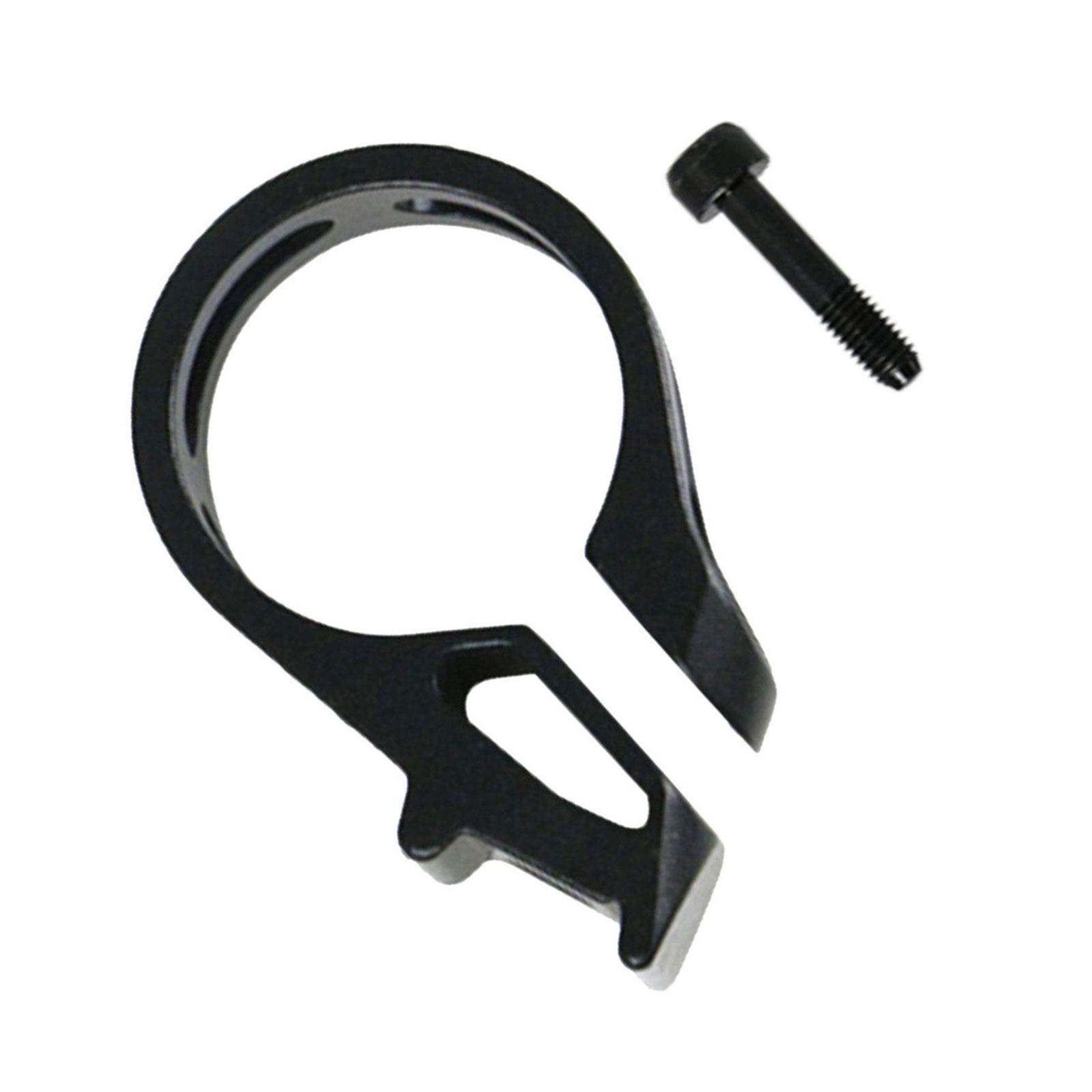 

Bicycles Shifter Clamp Brake Clamp 22.2mm Aluminum Alloy Bicycles Shifter Bar Clamp Brake Shifter Tube Derailleur Clamp чорний