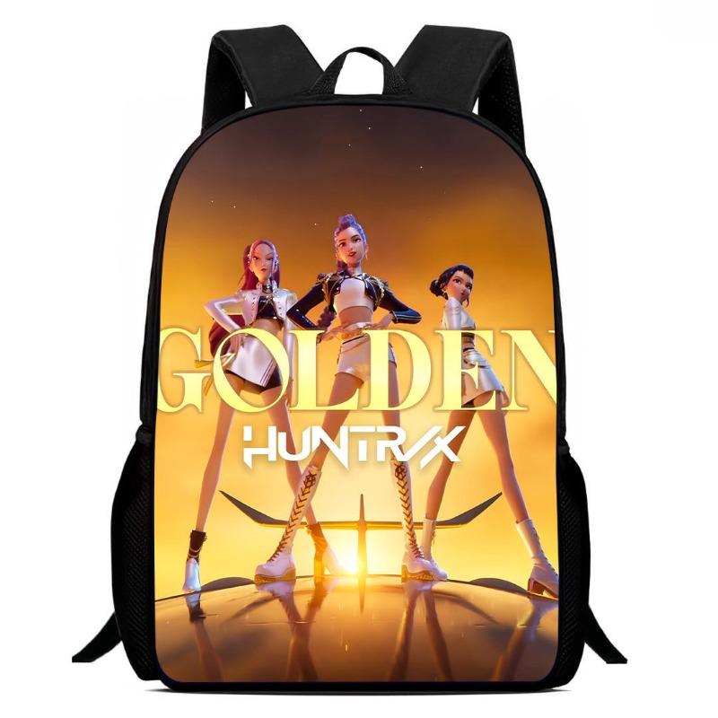 Neue Kpop Hexenjägerin Mädchengruppe Schultasche High-Definition-Druck Lässiger grenzüberschreitender leichter Rucksack