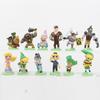 12pcs/set Game The Legend of Zeldaes Link Cute Cartoon Cake Car Desk Decoration PVC Model Doll Anime Action Figure Toy Kids Gift