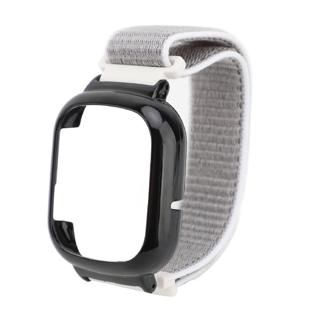 Ersatz-Nylon-Armband Hautfreundlich Schnellverschluss Nylon Smartwatch-Armband Kompatibel für Watch