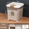 TILO Nano Kitchen Sealed Rice Storage Bin with Wheels