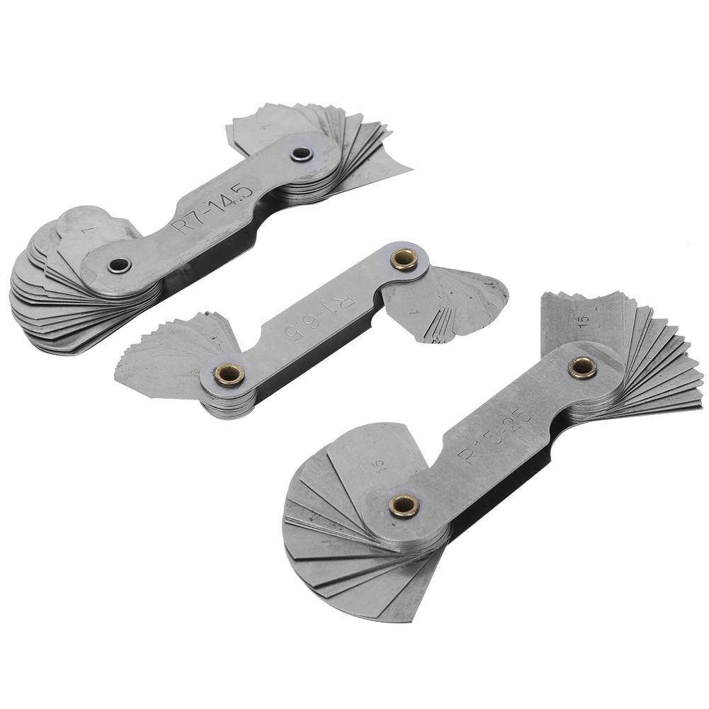 3 pezzi Calibro Raggio Acciaio Inossidabile Orologio Riparazione Strumento