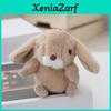 Realistic Adorable Rabbit Plush Keychain With Soft Pp Cotton Stuffing Cute Keyring Toy Perfect For Couples And Car Bags