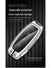 Denza D9 Key Case: Metal Leather Key Shell for Men & Women
