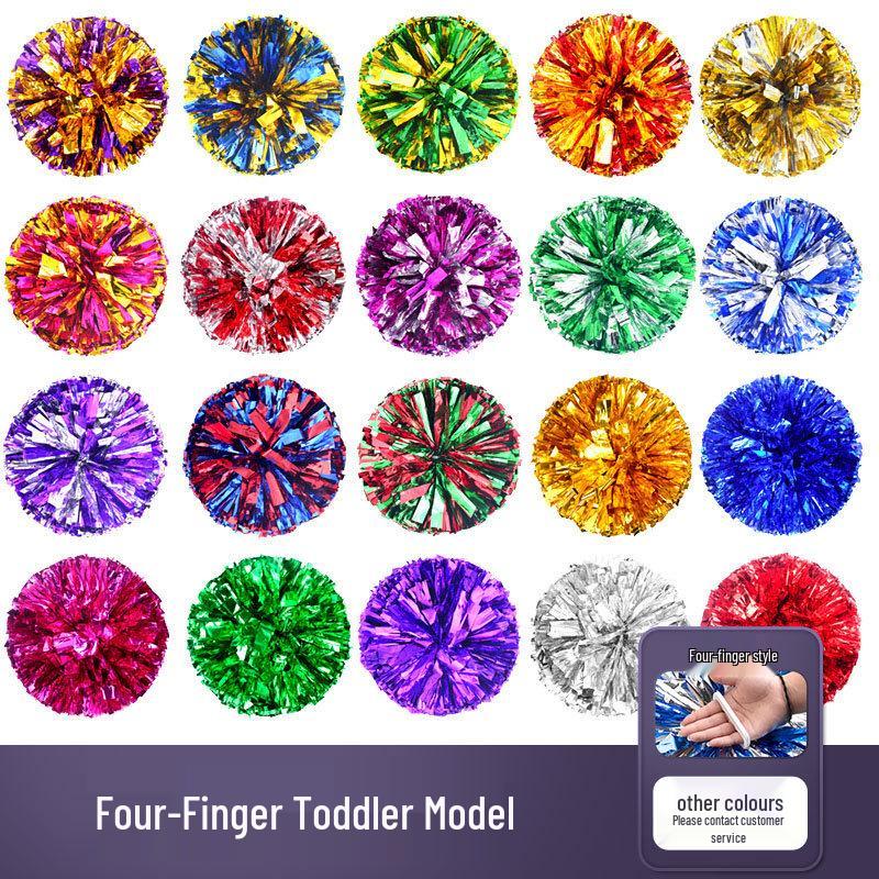 Cheerleading Squad Handheld Pom-poms - Cheering Props