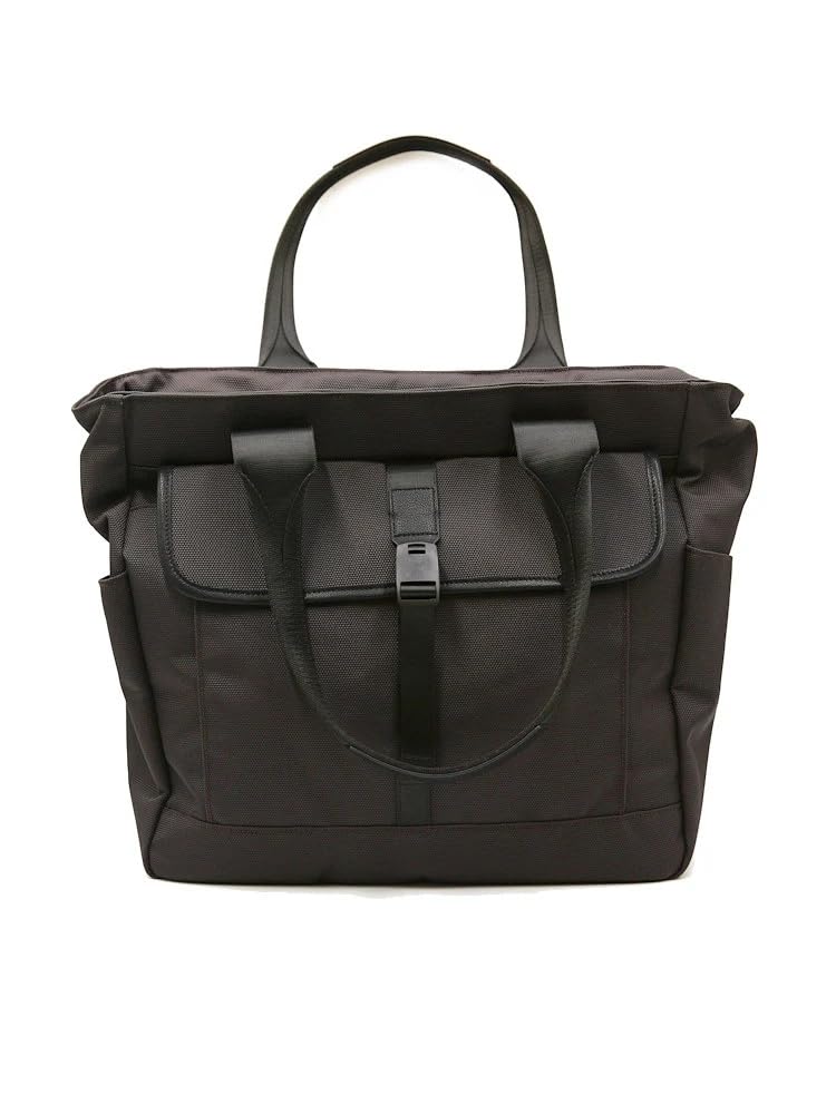 Официальная мужская деловая сумка-тоут Haruyama с магнитной застежкой, для любого сезона, D. Темно коричневый