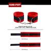 10 pcs SM Game Kit Suit Adult Handcuffs Ball Whip Kit Bondage Set Couple SM Sex Toys