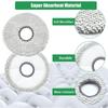 ABUL-For ECOVACS DEEBOT T30 Pro Omni / T30 Omni Main Side Brush Hepa Filter Mop Cloth Dust Bags Accessories