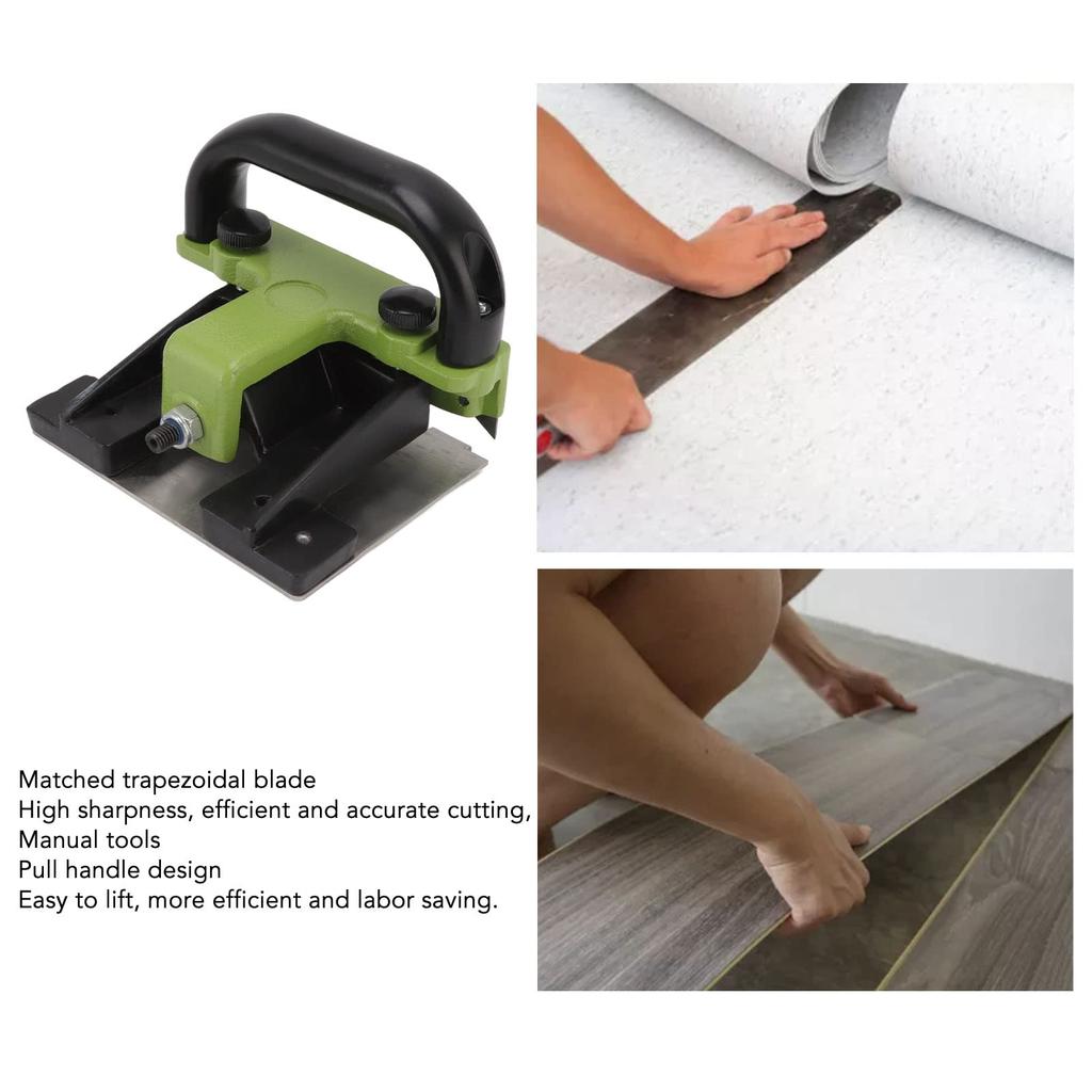 PVC Kunststoffboden Schälwerkzeug Bauwerkzeug Zug Hand Bodenbelag Trimmwerkzeug Aluminiumlegierung Bodennähmaschine