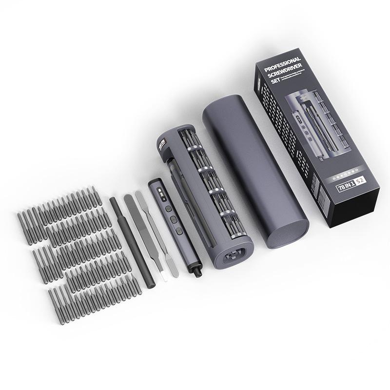 Rechargeable Portableelectricscrewdriverscrew Set Toolprecisionelectric Screwdriverrechargeablehousehold Electric Screwdriver