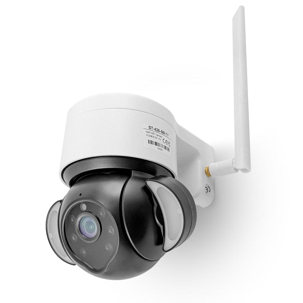 Outdoor IP Rotating PTZ Camera Tuya Wifi Full HD 1080P IR LEDs Detection