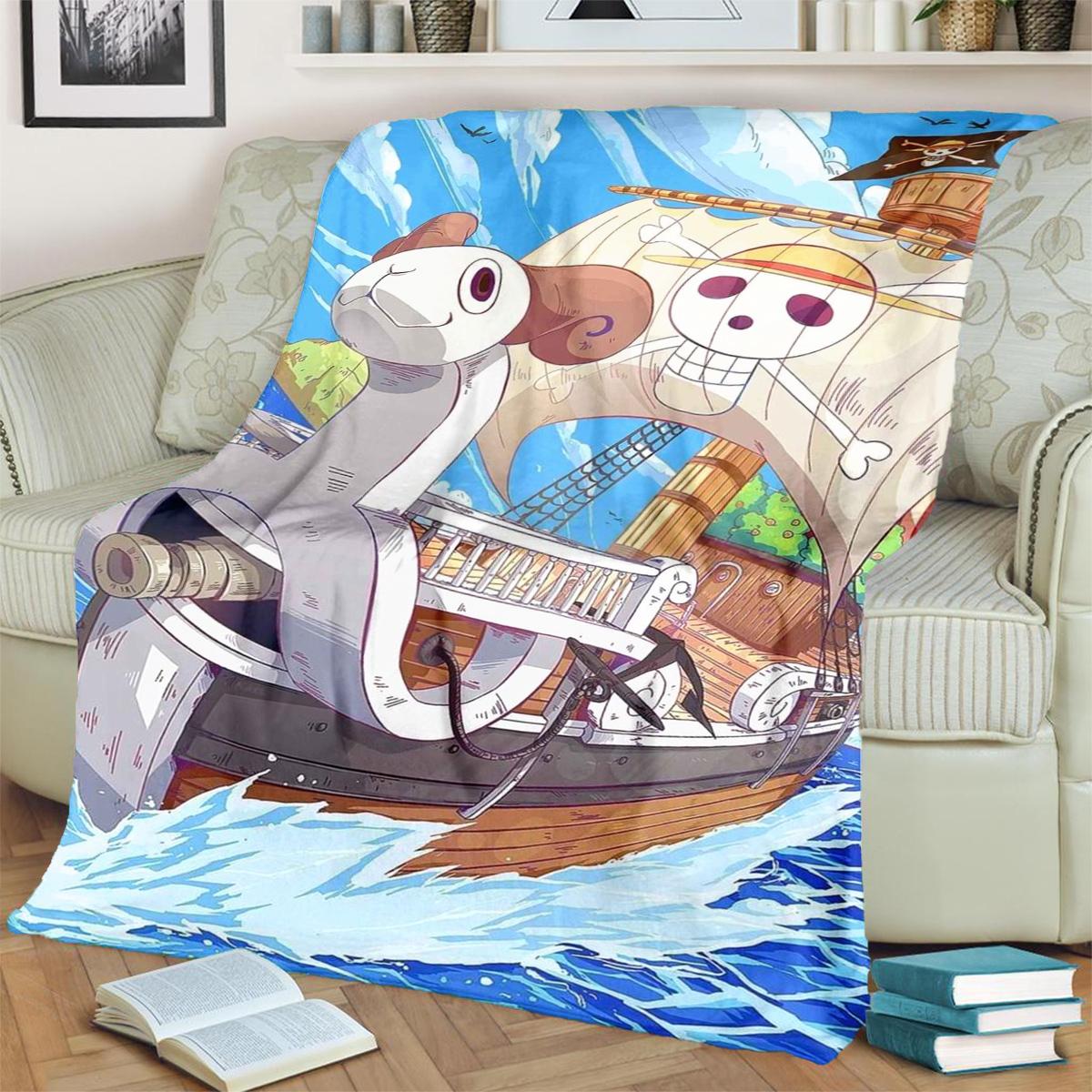 

Warm Soft ONE PIECE Flannel Blanket for Bedrooms, Sofas, Chairs, Beds, Picnics and Travel Use 75x90cm