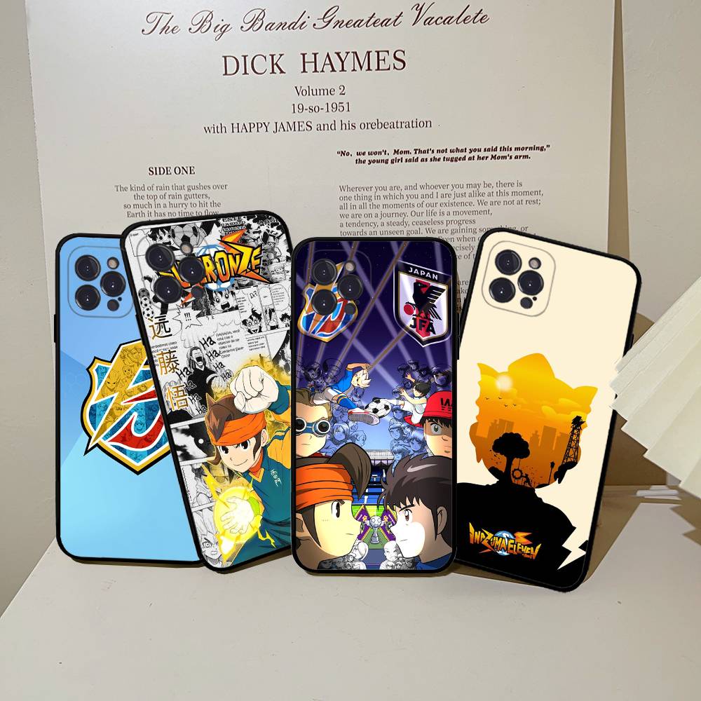 Axel Blaze Firestorm Inazuma Eleven Phone Case For Iphone 16 15 17 13 14 12 11 Pro Max Plus Black Shell Cover Case