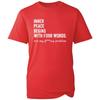 Inner Peace Begins T Shirt Funny Slogan Graphic Summer Unisex Tee Not My Problem