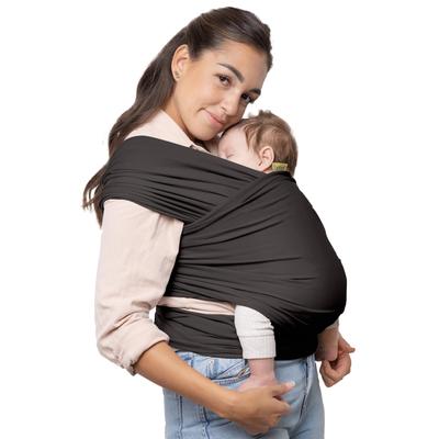 Boba Wrap Bæresele autoriseret distributør mørk (Japansk produkt) (Økologisk grå)