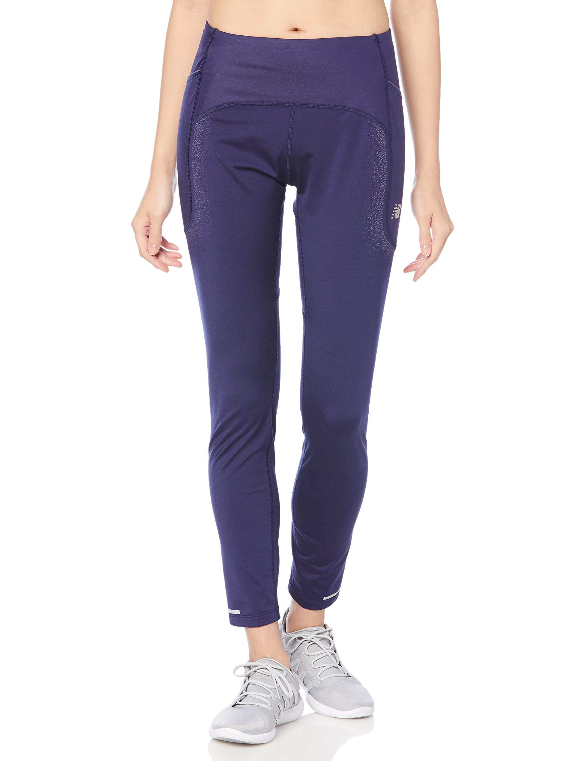 

Impact Reflective Heat Long Tights WP13273 Running NTD M [New Balance] Tights/Leggings Women s (Ночной прилив)