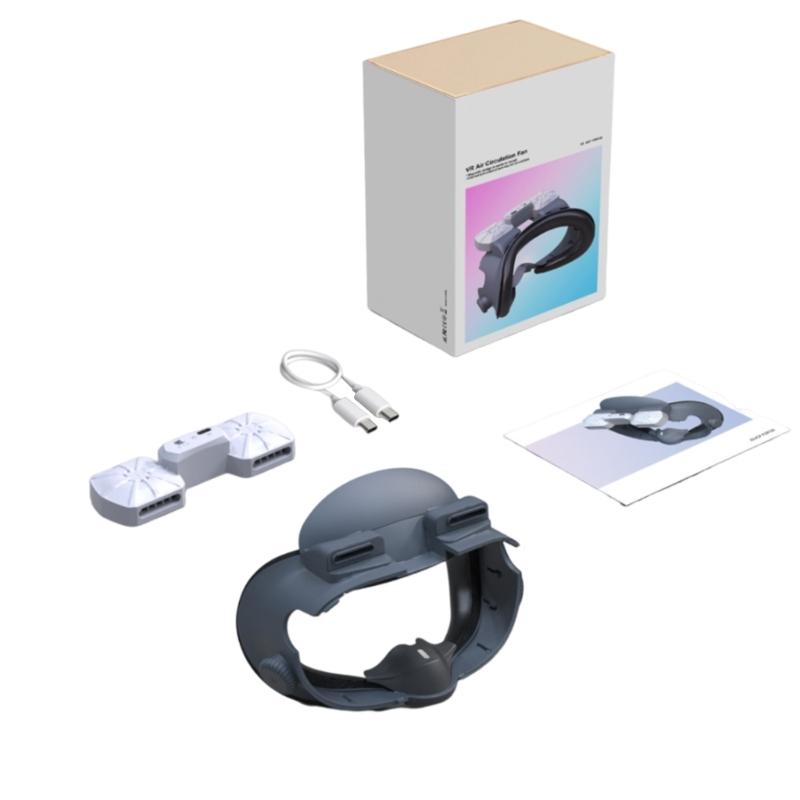 Air Circulation Cooling Eye Guard Cover Decompression L Interfaces Cover Breathable for Q 3 VR Accessory