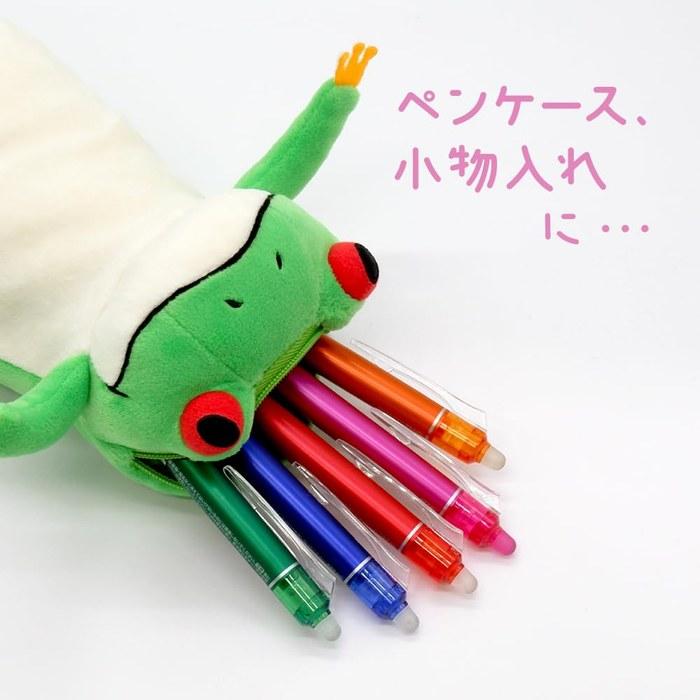 Sinadaglobal Mochi Series Mochikawa Otter Pen Pouch Gray 9x8x18cm MPKW-0180G