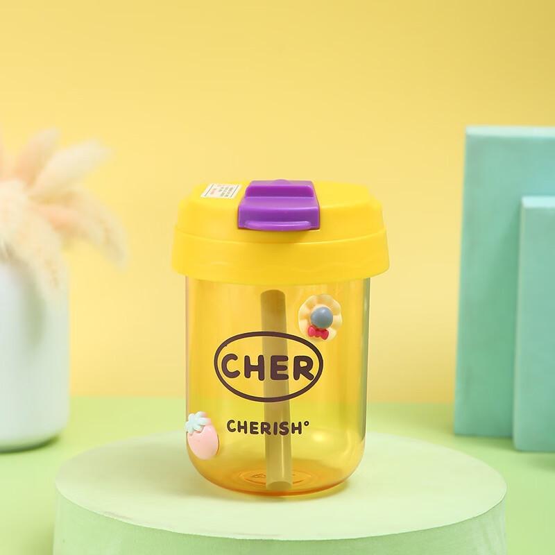 Portable Sports Water Bottle with Straw