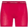 Calvin Klein Color Block Letter Jacquard Comfortable Mid-Length Boxer Briefs 5-Pack Men Underwear Mixed-Colors NB1875-902