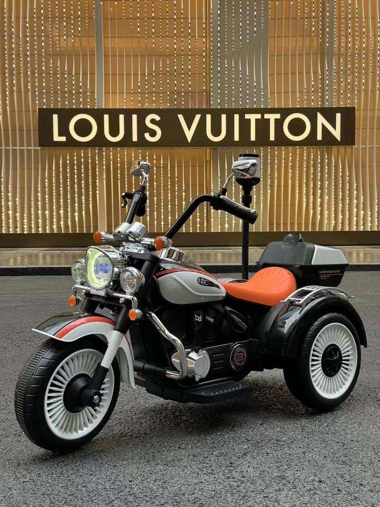 Beiduoqi Dětská elektrická motorka ve stylu Harley