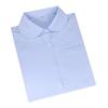 Japanese Style Fashion Pointed Turn Down Collar Blouse Autumn Long Sleeve Shirt With Pocket Women Tops Solid Color Clothes 29876