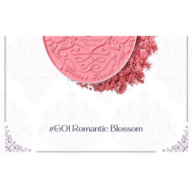 Flower Knows - Violet Strawberry Rococo Embossed Blush - G01