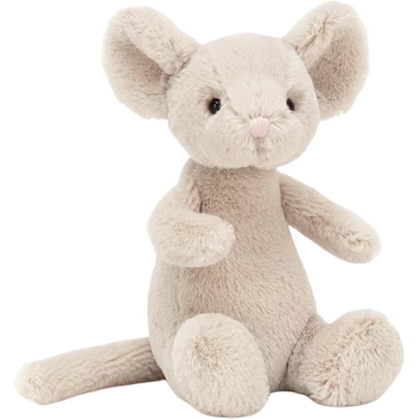 

JELLYCAT Woods Animal Series Paisy Mouse Companion and Comfort Doll Plush Doll 14cm Height