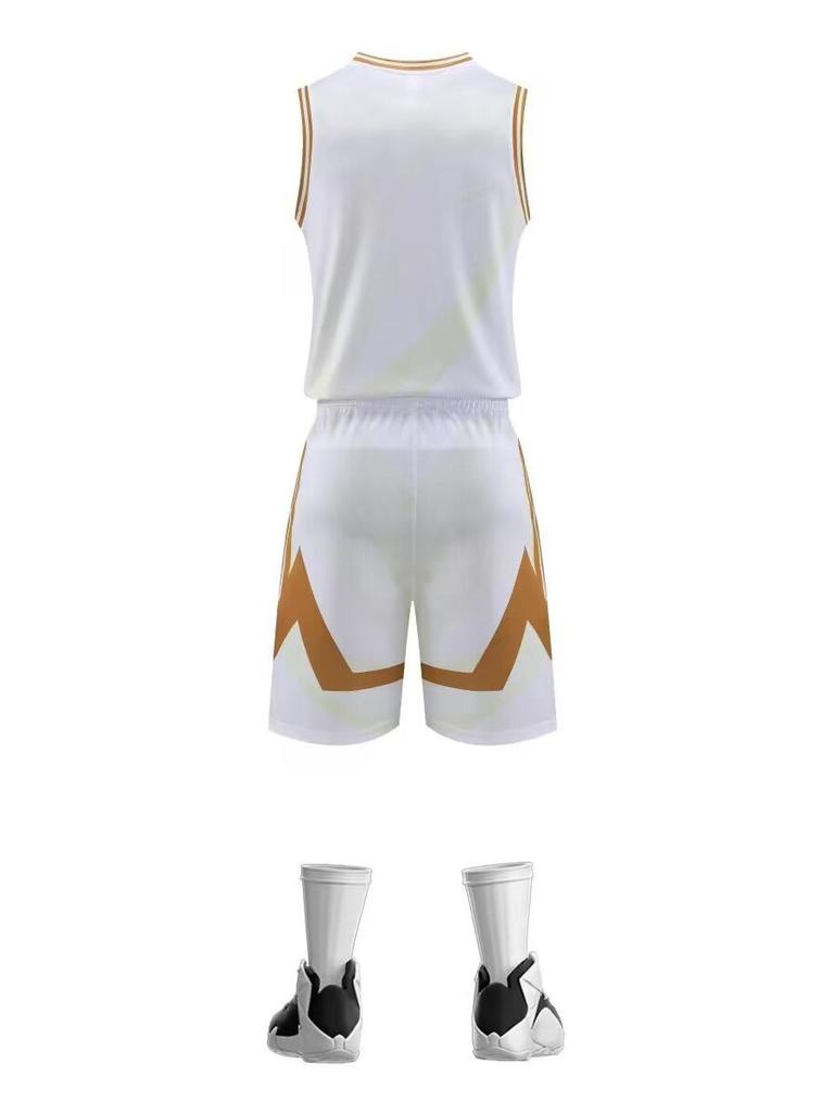 Men's Quick-Dry Breathable Basketball Team Uniform Set