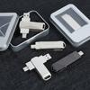 512 GB 2 em 1 OTG USB Flash Drive USB 2 USB-C Thumb Drive Metal USB Disk Flash Stick