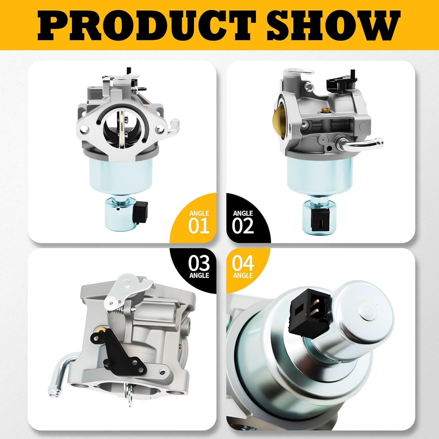 594605 792768 Carburetor Kit Compatible with 591731 796109 594593 794161 795477 14Hp-18Hp Engines Lawn Mower Carb